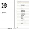 Still OM Pimespo Fork Truck 4D Spare Parts List DE 1