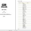 Still OM Pimespo Fork Truck CN 13 16 Spare Parts List DE 1