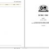 Still OM Pimespo Forklift DI50C500 Spare Parts List DE 60422077 1