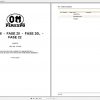 Still OM Pimespo Forklift FASE18 FASE20 FASE20L FASE22 Spare Parts List DE 1