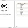 Still OM Pimespo Forklift XD25 XD30 Spare Parts Catalogue DE 1