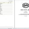 Still OM Pimespo Forklift XE60 XE70 XE80 Parts Catalogue DE 1
