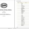 Still OM Pimespo Forklift XR12 14 16 20ac Spare Parts List DE 1