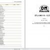 Still OM Pimespo Order Picker ETL UNO 10 125 15 Spare Parts List DE 1