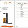Still OM Pimespo Straddle Stacker CLR 12 Spare Parts List DE 1
