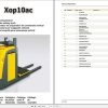 Still OM Pimespo Vertical Order Picking Truck XOP10ac Spare Parts List DE 1