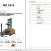 Still Order Picker Truck MX 13 3 Spare Parts List DE 1