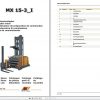 Still Order Picker Truck MX 15 3i Spare Parts List DE 1