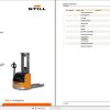 Still Pallet Stacker EGV14 EGV16 0276 0277 Spare Parts List DE 50028069004 03.2015 1
