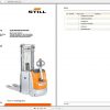 Still Pallet Stacker EXD20 EXD SF20 0260 0261 Spare Parts List DE 1