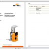 Still Pallet Stacker FXD 20 1539 2378 Spare Parts List DE 1