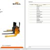 Still Pallet Truck ECU30 0189 Special Spare Parts List DE 1