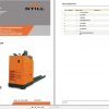 Still Pallet Truck EFU 3002 Spare Parts List DE 1