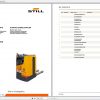 Still Pallet Truck SU20 Spare Parts List DE 1