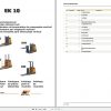 Still Vertical Order Picking Truck EK10 NO NM HO HM Spare Parts List DE 1