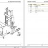 Still Walkie High lift Truck EGV 1250 1400 1600 2000 Spare Parts List DE 2