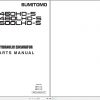 Sumimoto Hydraulic Excavator 4.09GB PDF DVD Operators Service and Part Manual 3