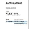 Sumitomo Hydraulic Excavator Diesel Engines 4LE2 Tier4 Parts Catalog 1