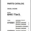 Sumitomo Hydraulic Excavator Diesel Engines 6HK1 Tier3 Parts Catalog 1