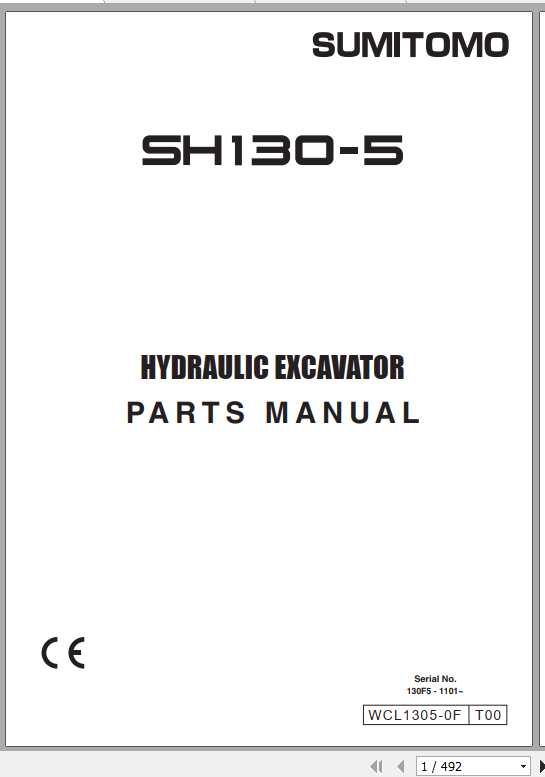 Sumitomo Hydraulic Excavator SH130 5 DZ Shop Manual 1