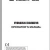 Sumitomo Hydraulic Excavator SH135X 3B Parts Operators Shop Manual 1