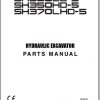 Sumitomo Hydraulic Excavator SH350LC 5 SH350HD 5 SH370LHD 5 Parts Operators Service Manual 2