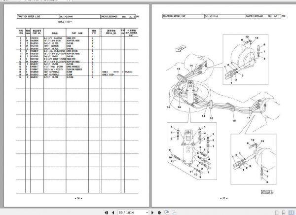 Sumitomo Hydraulic Excavator SH460HD 5 SH480LHD 5 SH500LHD 5 Parts Operators Shop Manual 3
