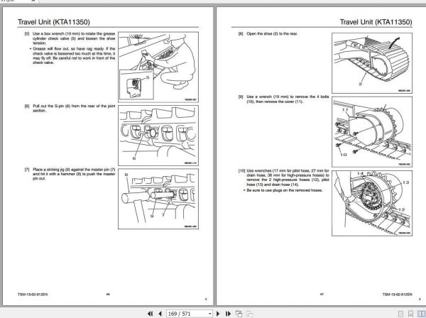 Sumitomo Hydraulic Excavator SH460HD 5 SH480LHD 5 SH500LHD 5 Parts Operators Shop Manual 4