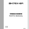 Sumitomo Hydraulic Excavator SH75X 6A Parts Operators Service Manual 2