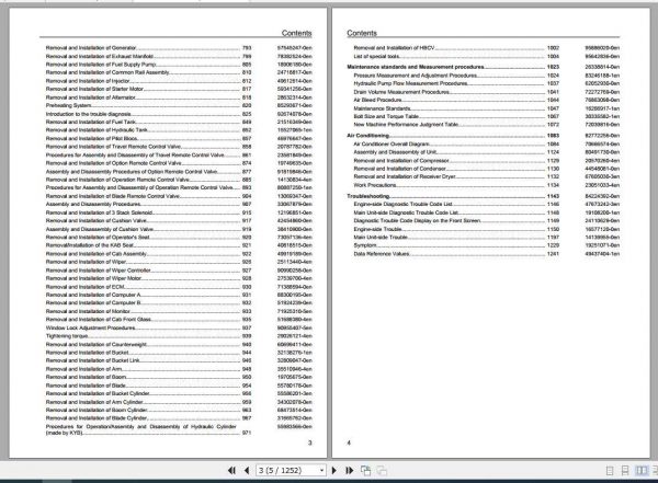 Sumitomo Hydraulic Excavator SH75X 6A Parts Operators Service Manual 3
