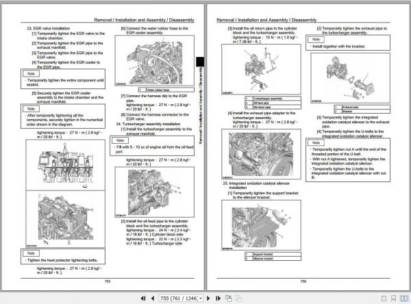 Sumitomo Hydraulic Excavator SH80BS 6A Parts Operators Service Manual 4