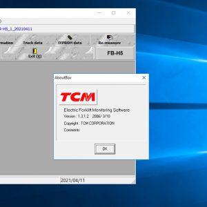 TCM Forklift Truck 03.2006 Diagnostic Tools Software DVD 5