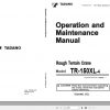 Tadano Rough Terrain Crane TR 150XL 4 Serial FD0816 Operation Maintenance Manual 1