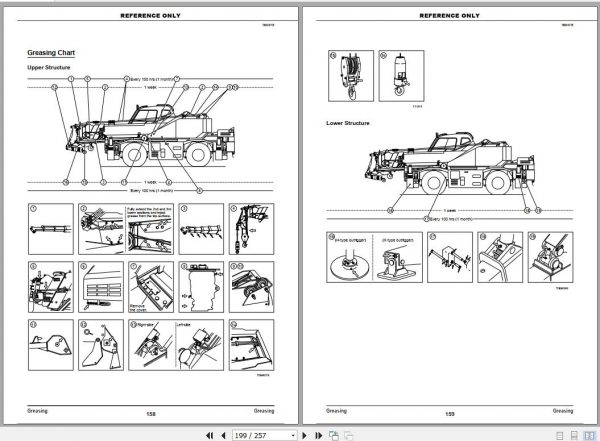 Tadano Rough Terrain Crane TR 160M 3 Serial 525567 Operation Maintenance Manual 2