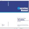 Tadano Rough Terrain Crane TR 300XL 4 Serial 560689 Operation Manual 1