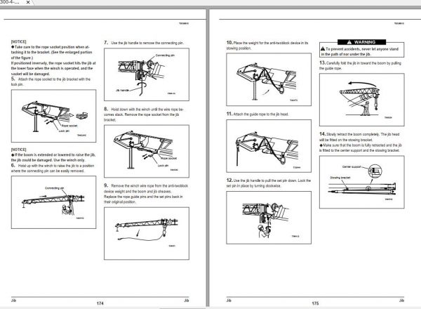Tadano Rough Terrain Crane TR 300XL 4 Serial 560689 Operation Manual 3