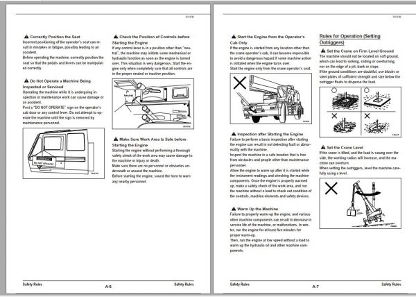 Tadano Rough Terrain Crane TR 650XXL 3 Serial 545320 Operation Maintenance Manual 2