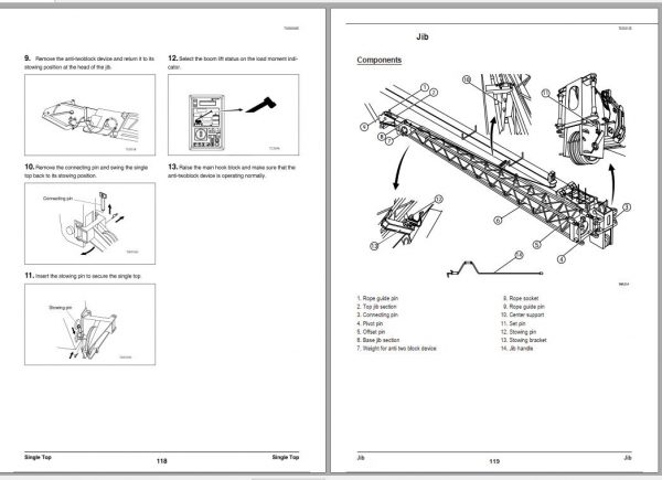 Tadano Rough Terrain Crane TR 650XXL 3 Serial 545320 Operation Maintenance Manual 3