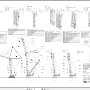 Terex Demag Crawler Crane CC6800 1250T Combinations 3e3dd26645f03902e