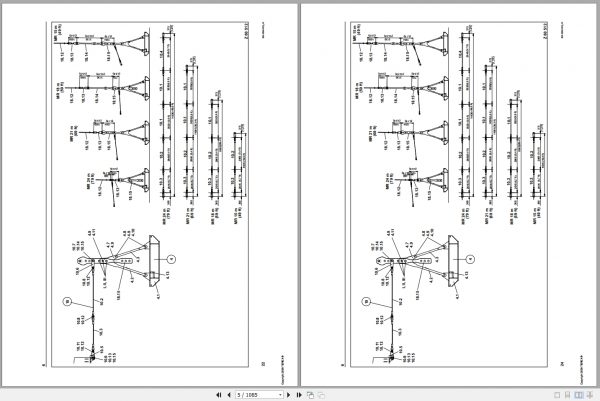 Terex Demag Crawler Crane CC8800 1600T Hydraulic System Circuit Diagram 3 1