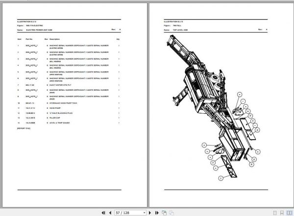 Terex Finlay Screener 798 Trommel Parts Catalog 2