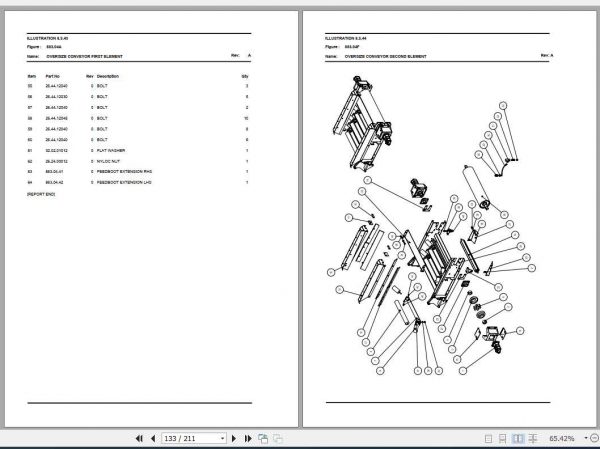 Terex Finlay Screener 883 Parts Catalog 2