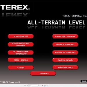 Terex All Terrain Crane TATT 100 Level I Technical Crane Training1 1