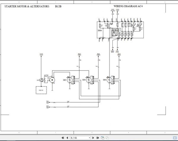 Volvo Trucks Buses 8500 Body x900 EU4 Electrical Wiring Diagram 2