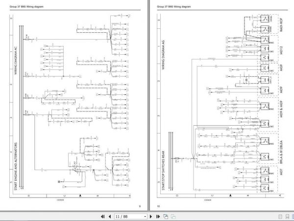 Volvo Trucks Buses B9S Electrical Wiring Diagram 3