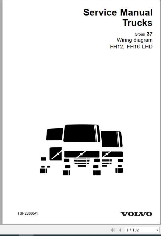 Volvo Trucks Buses FH12 Electrical Wiring Diagram 2