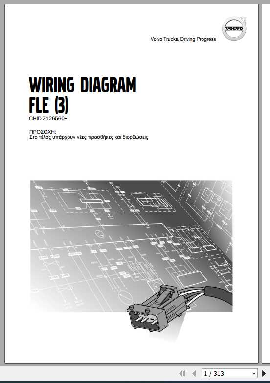 Volvo Trucks Buses FLE3 Electrical Wiring Diagram 89415711 1