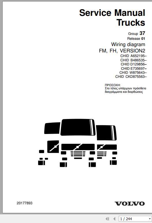 Volvo Trucks Buses FM Electrical Wiring Diagram 2