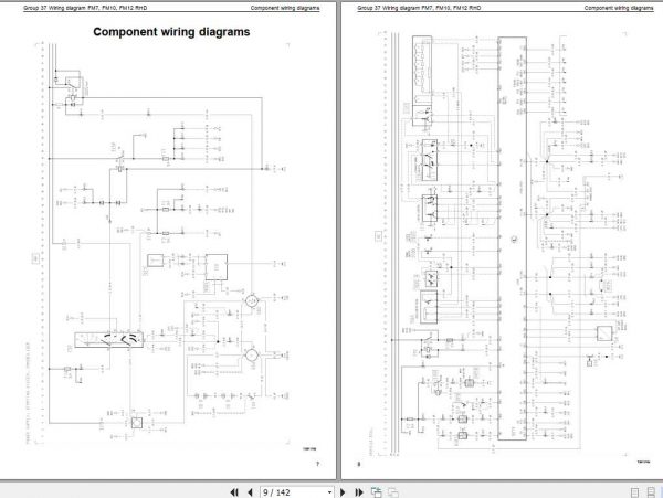 Volvo Trucks Buses FM7 Electrical Wiring Diagram 2