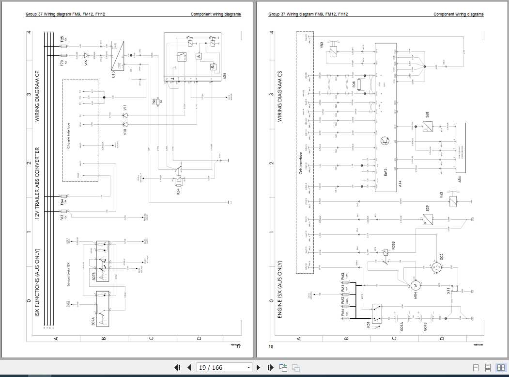 Volvo Trucks Buses FM9 Electrical Wiring Diagram